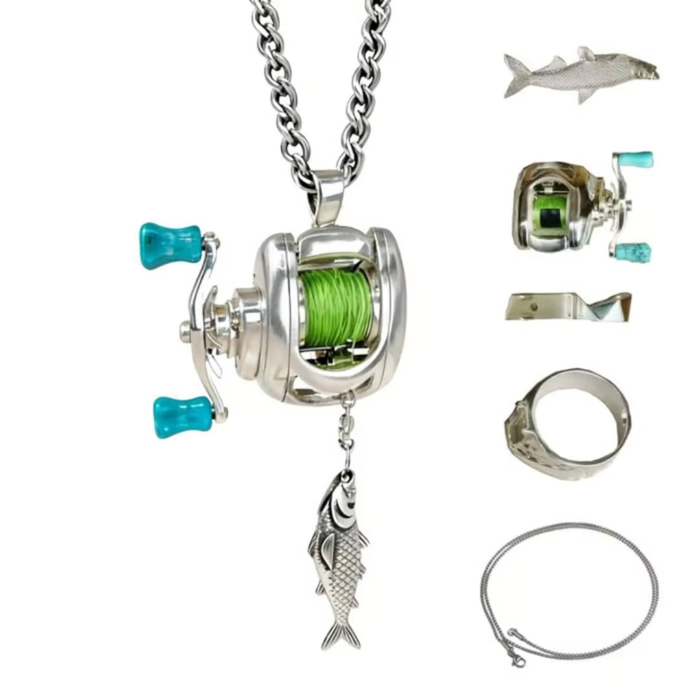 Baitcasting Reel - Men Women Mini Fishing Reel Jewelry