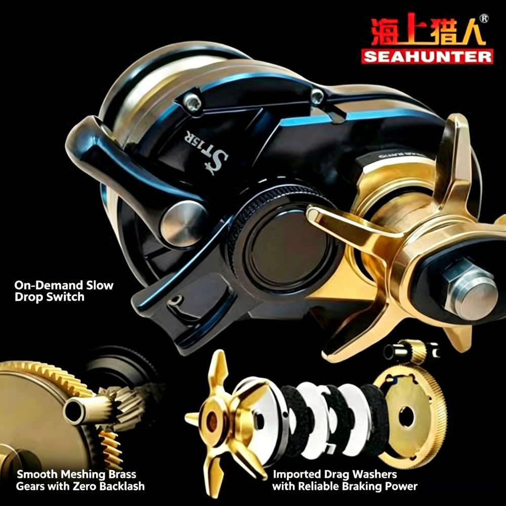6.2:1 Slow Pitch Jigging Reel  – Trolling Reel Bewertung und Preis