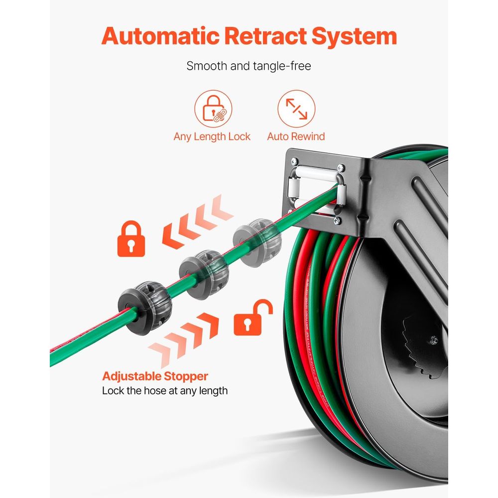 Retractable Welding Hose Reel  – Conventional Reel Bewertung und Preis